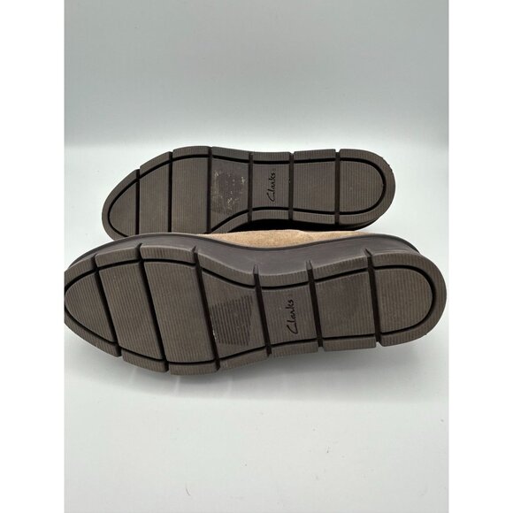 Clarks Collection Womens Faux Suede Slip-On Wedge Loafer Size 7 - Picture 10 of 10